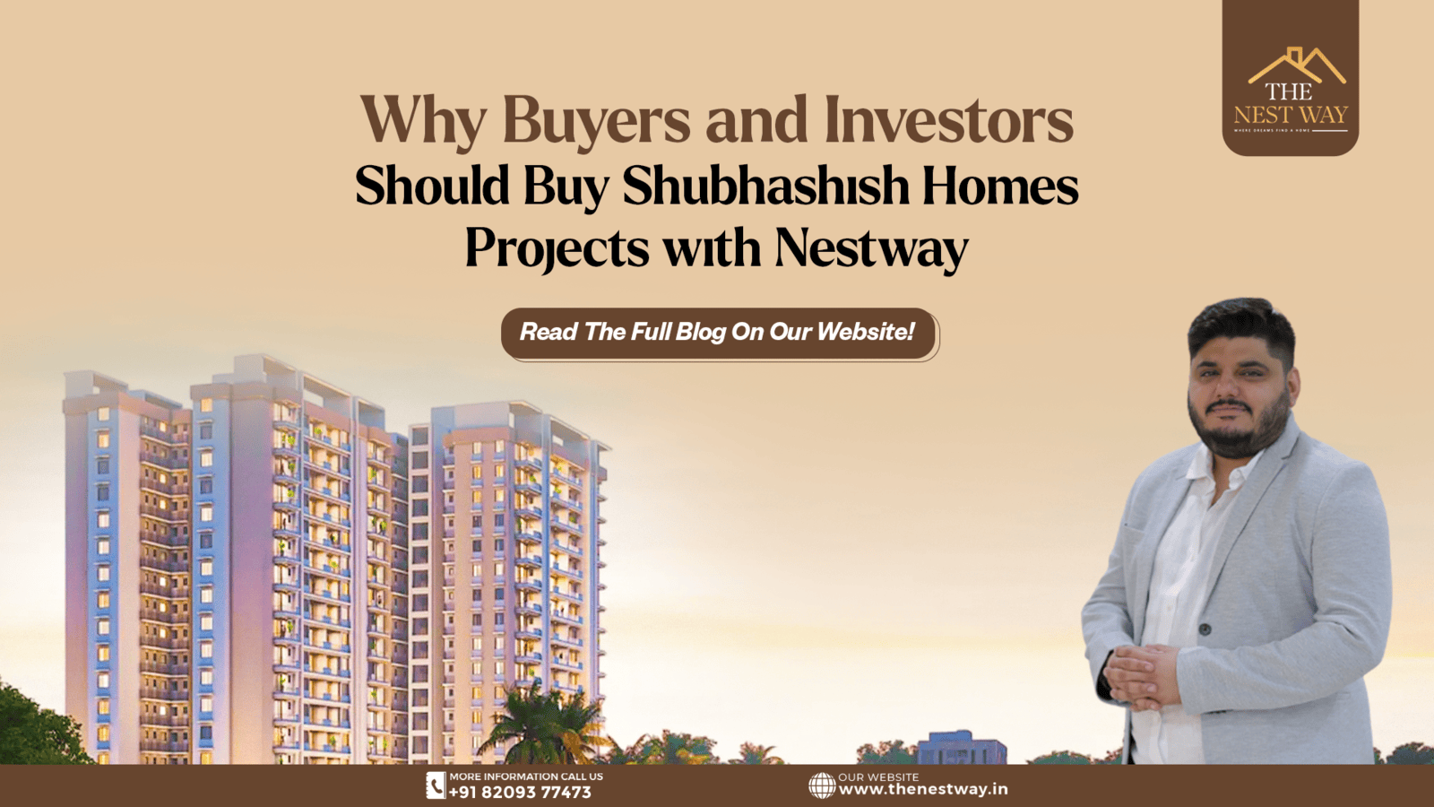 Buy a home in Jaipur with Nestway – channel partner for Shubhashish Homes