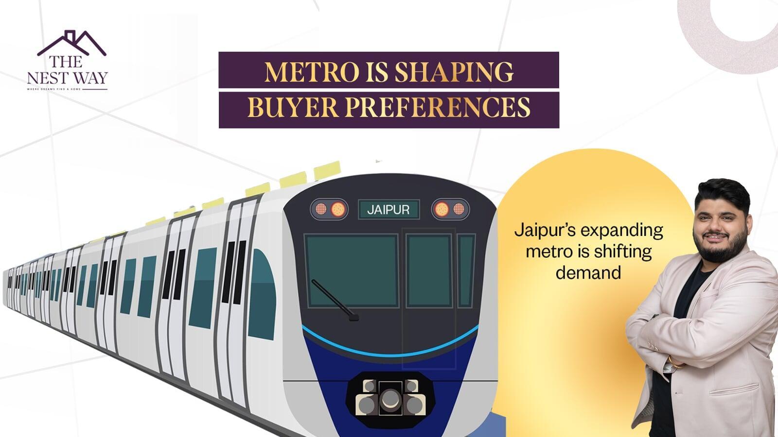 Metro Expansion in Jaipur Changes Property Buyer Preferences